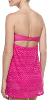 Thumbnail for your product : Athena Cabana Bandeau Lace Swim Dress
