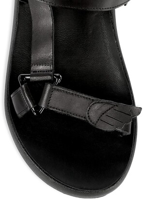 Ancient Greek Sandals Poria Leather Flatform Sport Sandals