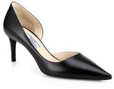 Thumbnail for your product : Prada Leather Point-Toe Pumps