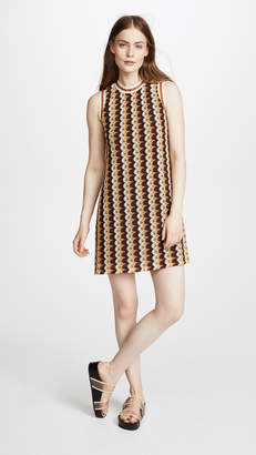 Anna Sui Zigzag Mini Dress