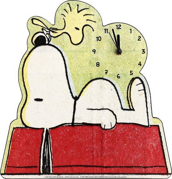 Peanuts Snoopy & Woodstock Shaped MDF wall Clock ShopStyle