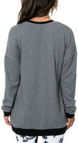 Thumbnail for your product : Vans The Morning Bell Crewneck Sweatshirt in Heather Gunmetal