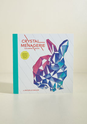 Chronicle Books Crystal Menagerie Coloring Book