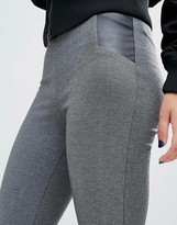 Thumbnail for your product : Miss Selfridge Luxe Side Split Leggings
