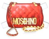 Thumbnail for your product : Moschino Moschino Paperdoll Cutout Leather Shoulder Bag