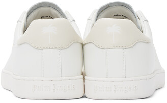 Palm Angels White & Off-White Palm One Sneakers