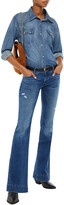 Thumbnail for your product : J Brand Faded Mid-rise Flared Jeans