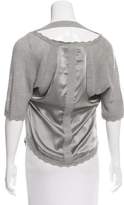 Thumbnail for your product : Yigal Azrouel Cowl Neck Satin Top