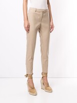 Thumbnail for your product : Altuzarra Henri tapered check trousers