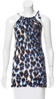 Thumbnail for your product : Roberto Cavalli Printed Silk Tunic