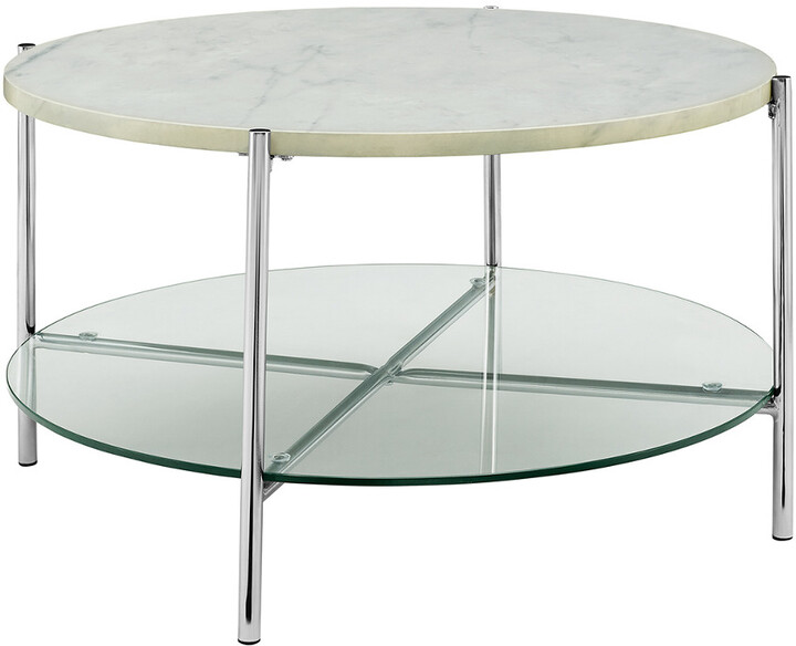Glass Chrome Coffee Table The, Statements By J Pia Chrome Coffee Table