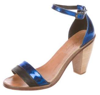 Rachel Comey Leather Ankle-Strap Sandals
