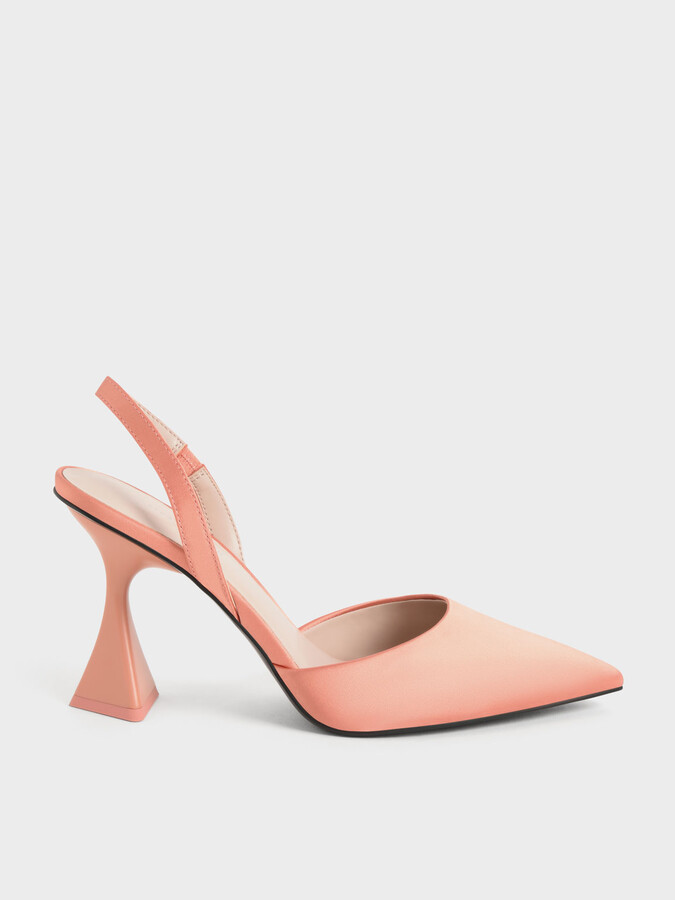 Charles & Keith Recycled Polyester Slingback Pumps - ShopStyle