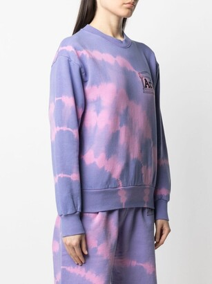 Aries Tie-Dye Print Sweatshirt