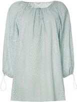 Thumbnail for your product : Marysia Swim Moab off-the-shoulder cotton mini dress