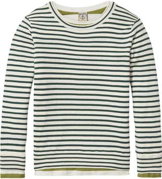 Scotch & Soda Boys' 2-in-1 Pullover with Tee Jumper