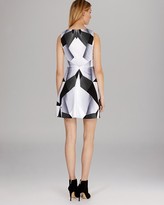 Thumbnail for your product : Karen Millen Dress - Graphic Deco Print