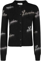 Thumbnail for your product : Lanvin Logo Intarsia Buttoned Cardigan