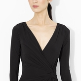 Thumbnail for your product : Ralph Lauren Long-Sleeved Surplice Dress