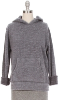 Thumbnail for your product : Monrow Fleece Burnout Pullover Hoodie