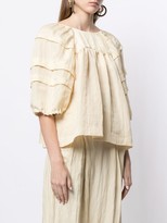 Thumbnail for your product : Muller of Yoshio Kubo Luster tuck top