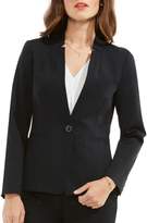 Thumbnail for your product : Vince Camuto One-Button Notch-Collar Blazer