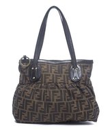 Thumbnail for your product : Fendi Pre-Owned Zucca Medium Shoulder Bag