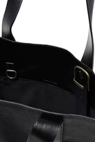 Thumbnail for your product : Ann Demeulemeester Buckle-detailed Pebbled-leather Tote