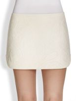 Thumbnail for your product : Alexander Wang Paisley Quilted Leather Skirt