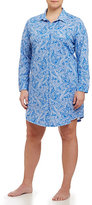 Thumbnail for your product : Lauren Ralph Lauren Plus Size Essentials Sleepshirt