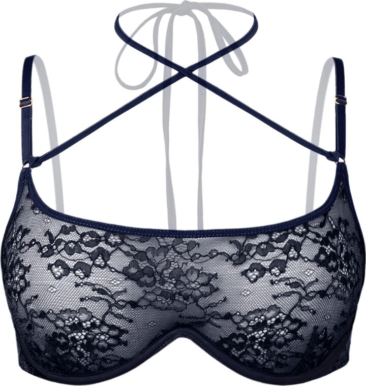Monique Morin Lingerie Rush Wired Bra Black
