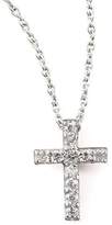 Thumbnail for your product : Roberto Coin Pave Diamond Cross Necklace