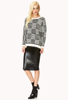 Thumbnail for your product : Forever 21 sleek midi skirt