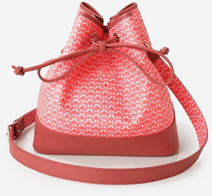 Pinel et Pinel Saxo Coated Canvas Monogram Bucket Bag