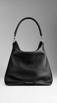 Thumbnail for your product : Burberry Medium Leather Hobo Bag