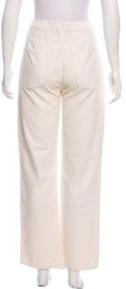 Reformation High-Rise Straight-Leg Pants w/ Tags