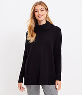 Thumbnail for your product : LOFT Turtleneck Poncho Sweater
