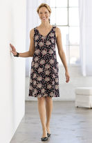 Thumbnail for your product : J. Jill Floral V-neck knit dress