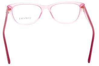Versace Grecca Cat-Eye Eyeglasses