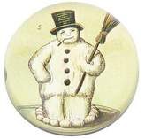 Thumbnail for your product : John Derian Snowman Dome Paperweight
