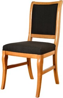 Benkel Seating Princess Solid Wood Side Chair in Cherry