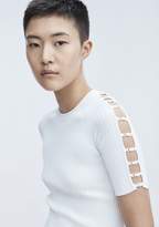 Thumbnail for your product : Alexander Wang T By BRA STRAP RAGLAN TEE