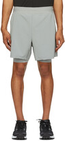 Thumbnail for your product : Nike Grey 2-in-1 Yoga Shorts