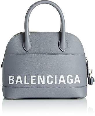 Balenciaga Women's Ville Leather Bowling Bag - Black