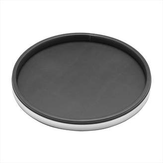 Kraftware Sophisticates Vinyl-Covered Round Serving Tray - 14"