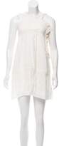 Thumbnail for your product : Chloé Sleeveless Linen Mini Dress