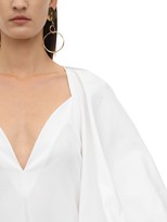 Thumbnail for your product : KHAITE Long Joanna Cotton Twill Dress