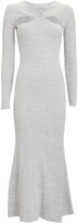 Thumbnail for your product : ANNA QUAN Halle Rib Knit Cut-Out Midi Dress
