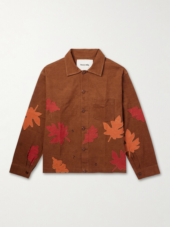 ジャケット・アウター Story Mfg. Peace and Love Print Jacket Story mfg. Peace And Love Print Jacket - ShopStyle