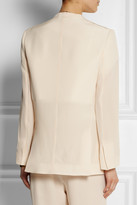 Thumbnail for your product : Stella McCartney Bartlett silk crepe de chine blazer